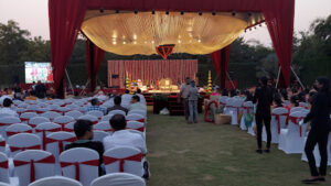 Aura Party Lawns in Vajdi, Gujarat